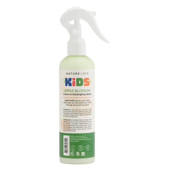 NATURE LOVE multi Apple Blossom Scented Leave In Detangling Spray - Picture 2 of 2
